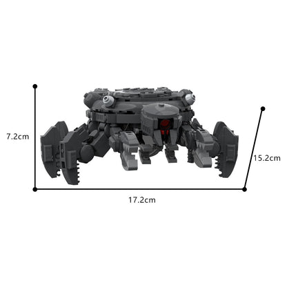 mando spider tank building set | star wars | moc-182620 - 4