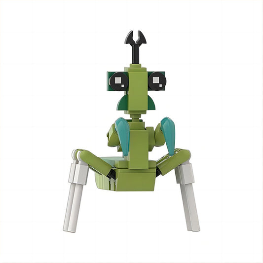 mantis brickheadz building kit | kung fu panda | moc-178334 - 1