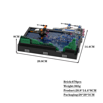 march of the resistance diorama building set | moc-112881 - 4