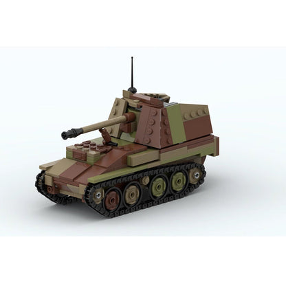 Marder III Ausf. M Tank Destroyers Building Kit | LEGO-Compatible MOC - 5