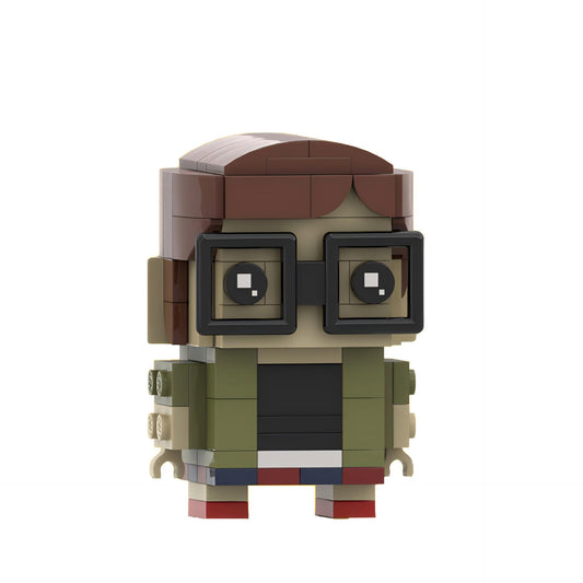 margo gru brickheadz building kit | despicable me | moc-104774 - 2