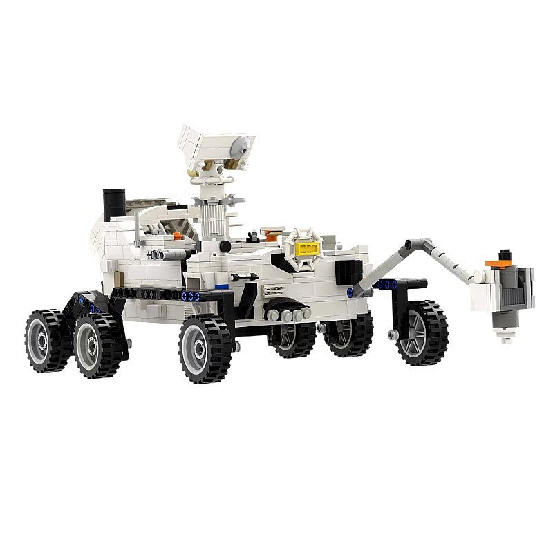 Mars Exploration Perseverance Rover Building Kit | LEGO-Compatible MOC - 1