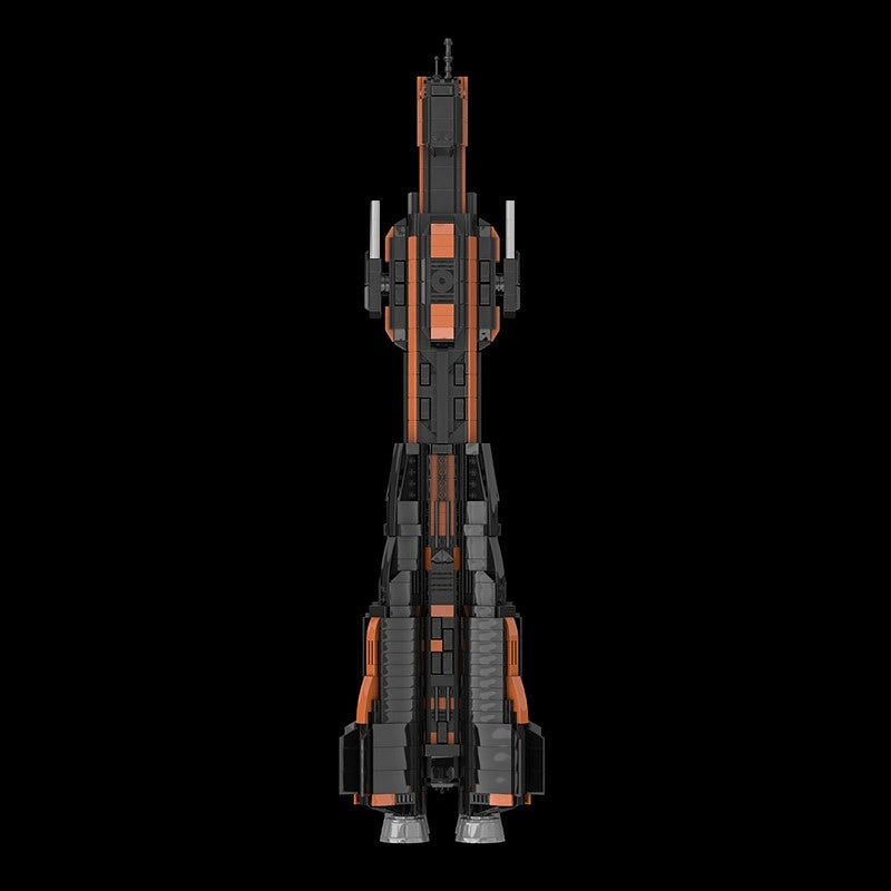 Martian Capital Ship Dreadnought MOC Building Kit | 1:900 Scale - 4