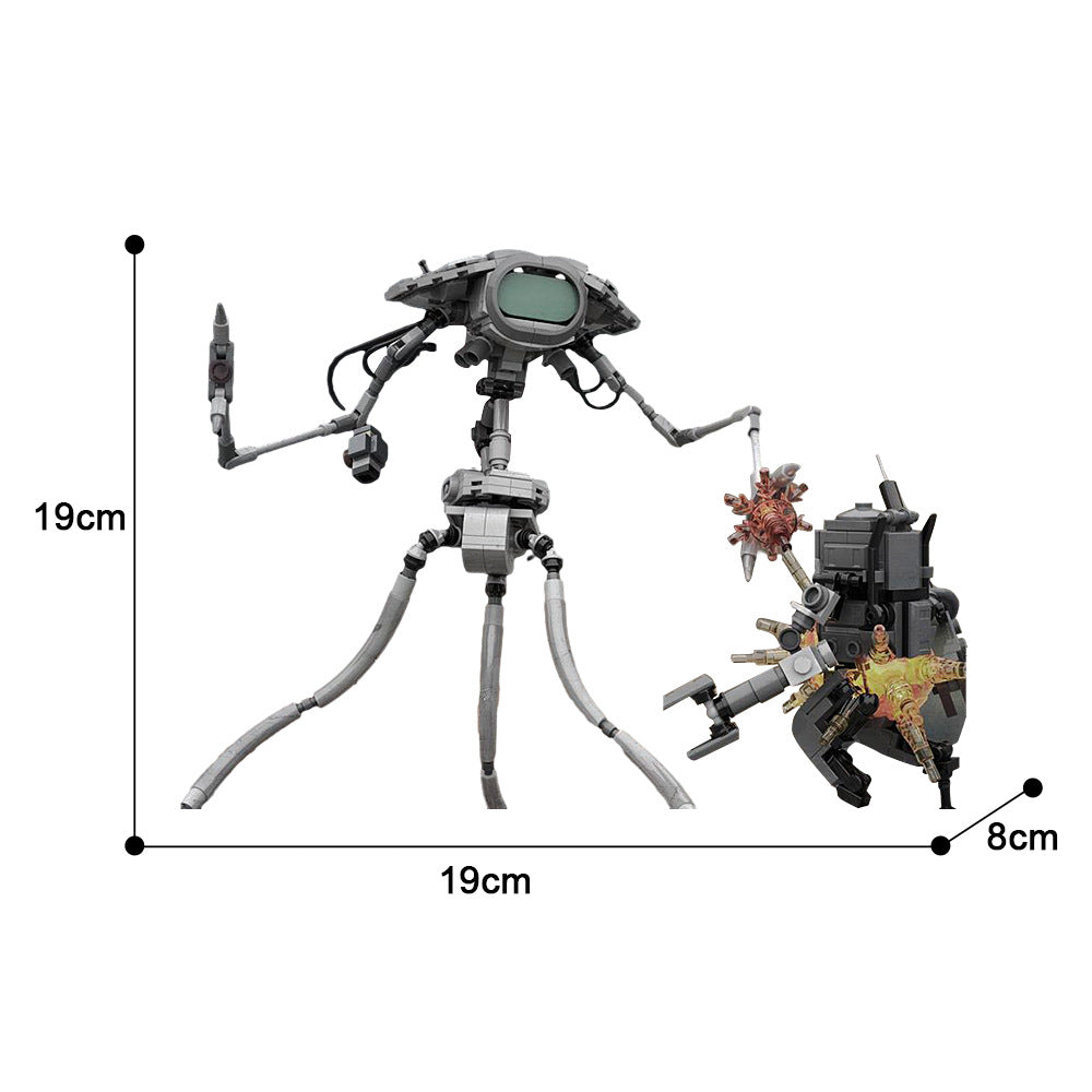 martian fighting machine building set | moc-157354 - 4