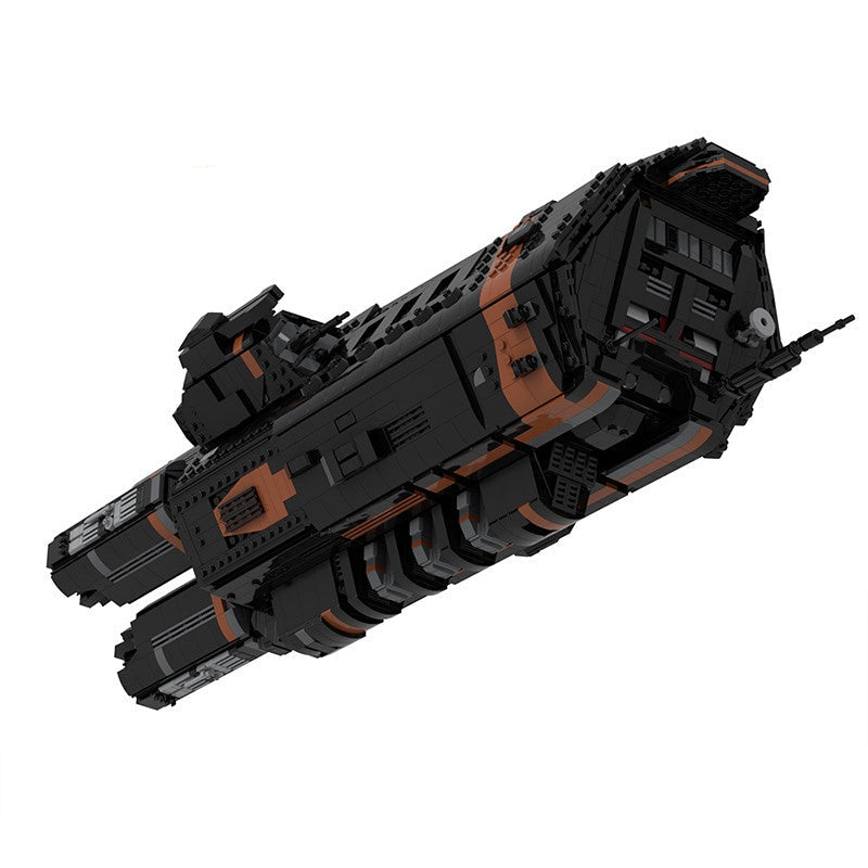 Martian Fleet Stealth Cruiser Building Kit | LEGO-Compatible MOC - 1
