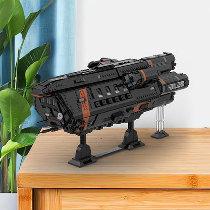 Martian Fleet Stealth Cruiser Building Kit | LEGO-Compatible MOC - 2