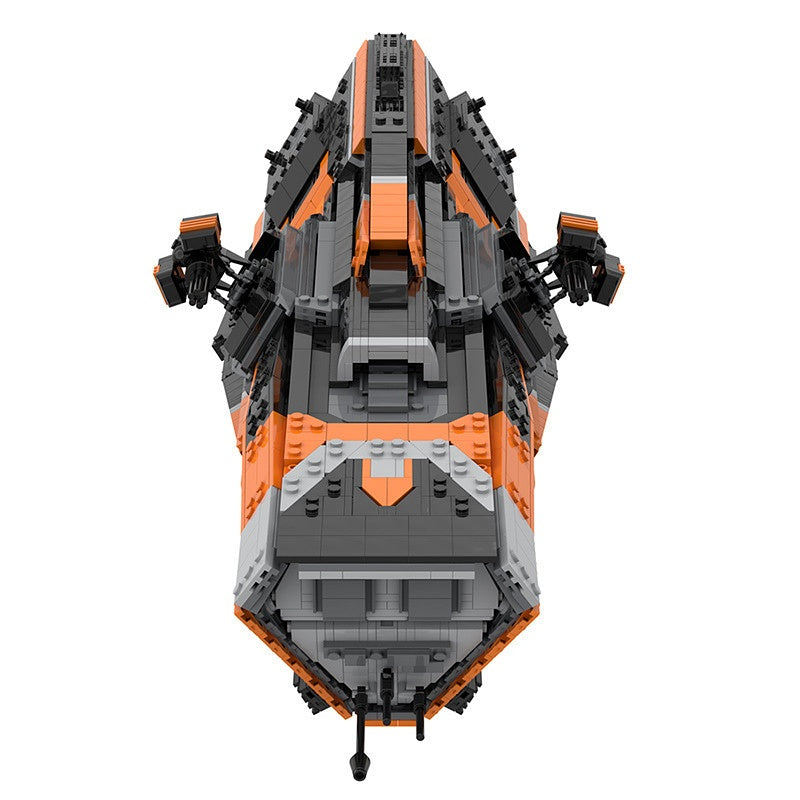 Martian Patrol Destroyer Building Kit | LEGO-Compatible MOC - 2