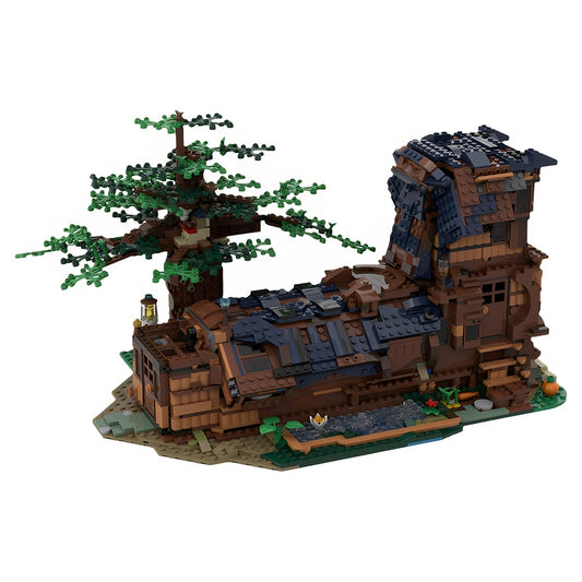 Martin's Boot Fairy Tale Shoe House MOC Building Kit - 1