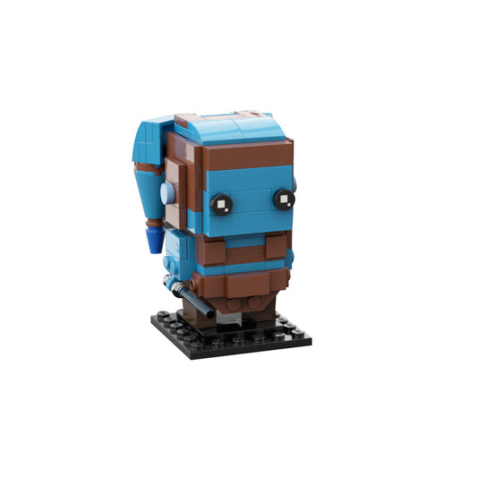 master aayla secura brickheadz | star wars | moc-64531 - 2