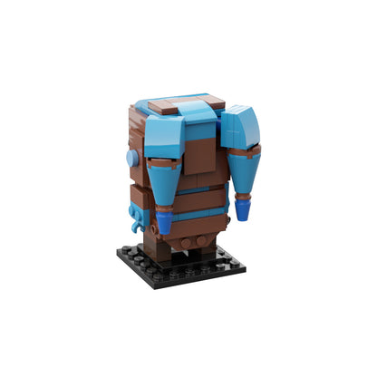 master aayla secura brickheadz | star wars | moc-64531 - 3