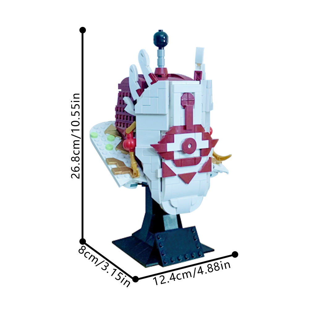 master kohga helmet building set | zelda | moc-215985 - 3