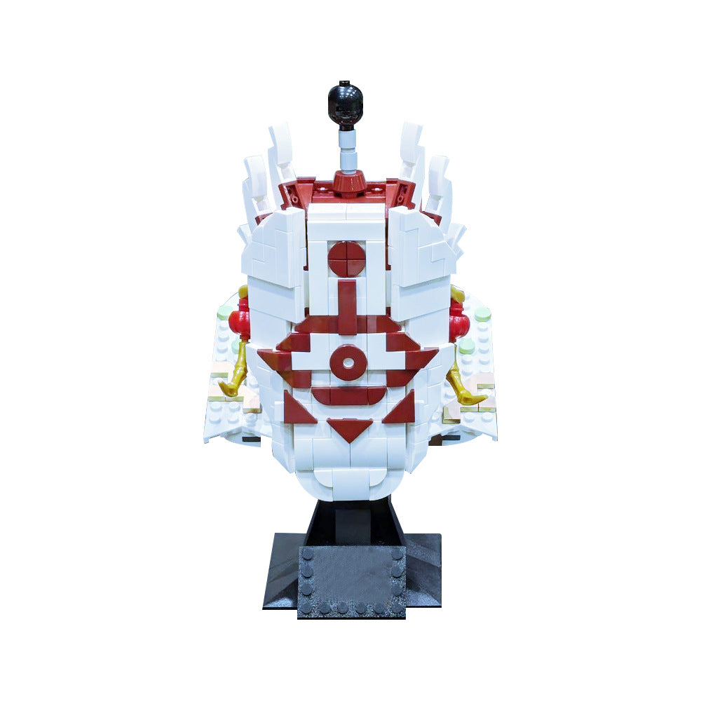 master kohga helmet building set | zelda | moc-215985 - 4