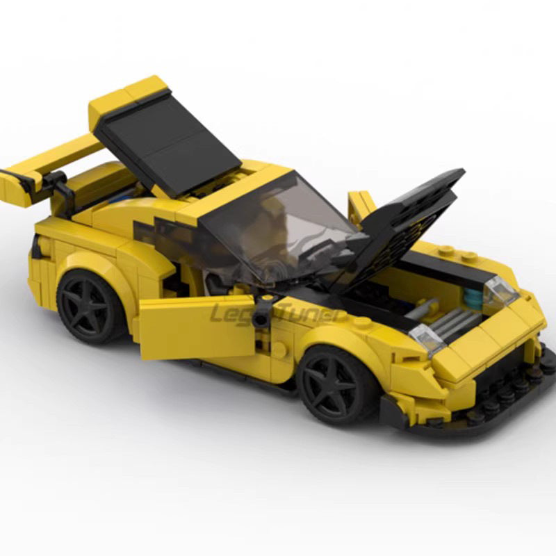mazda rx7 building set | initial d | moc-98542 - 4