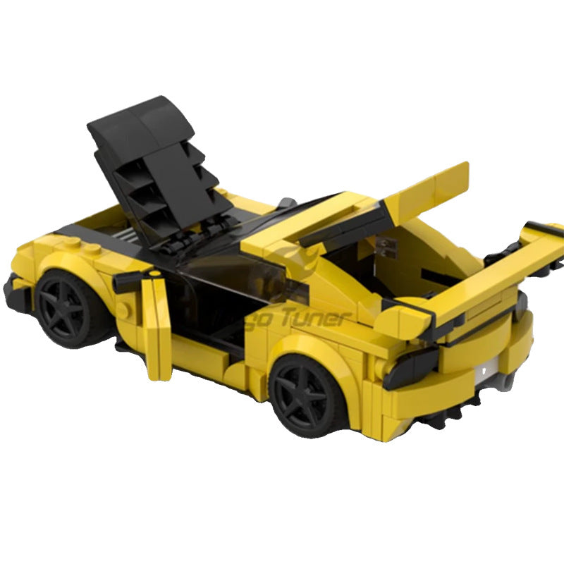 mazda rx7 building set | initial d | moc-98542 - 5