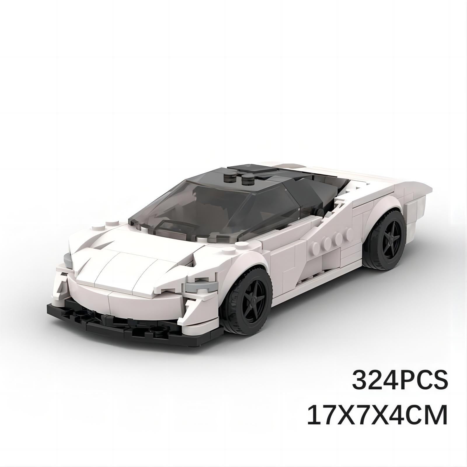 mclaren speedtail building set | 8 stud wide | moc-83427 - 6