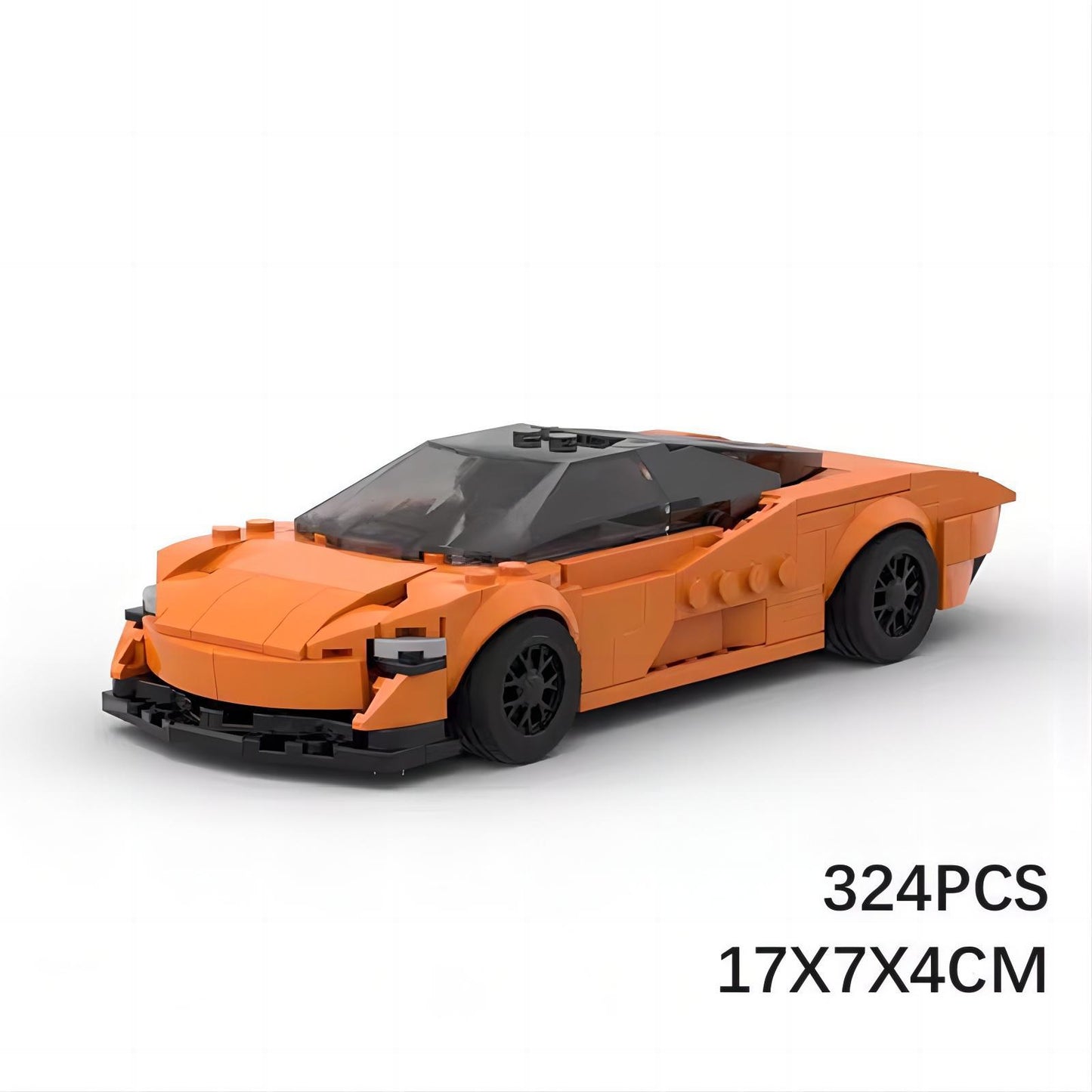 mclaren speedtail building set | 8 stud wide | moc-83427 - 9