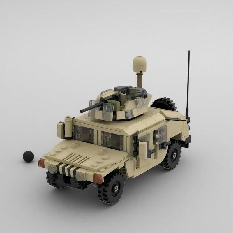 MCTAGS Tactical Utility Vehicle MOC Building Kit - 3