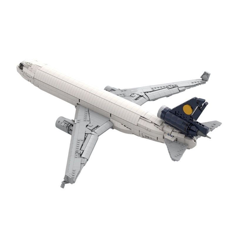 MD-11 Cargo Freighter MOC Building Kit | Trijet Aircraft Model - 1