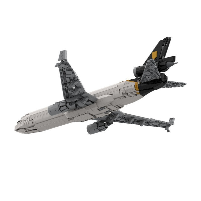 MD-11 Cargo Freighter MOC Building Kit | Trijet Aircraft Model - 2