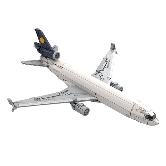 MD-11 Cargo Freighter MOC Building Kit | Trijet Aircraft Model - 2
