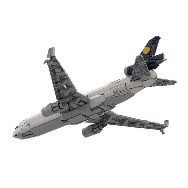 MD-11 Cargo Freighter MOC Building Kit | Trijet Aircraft Model - 3