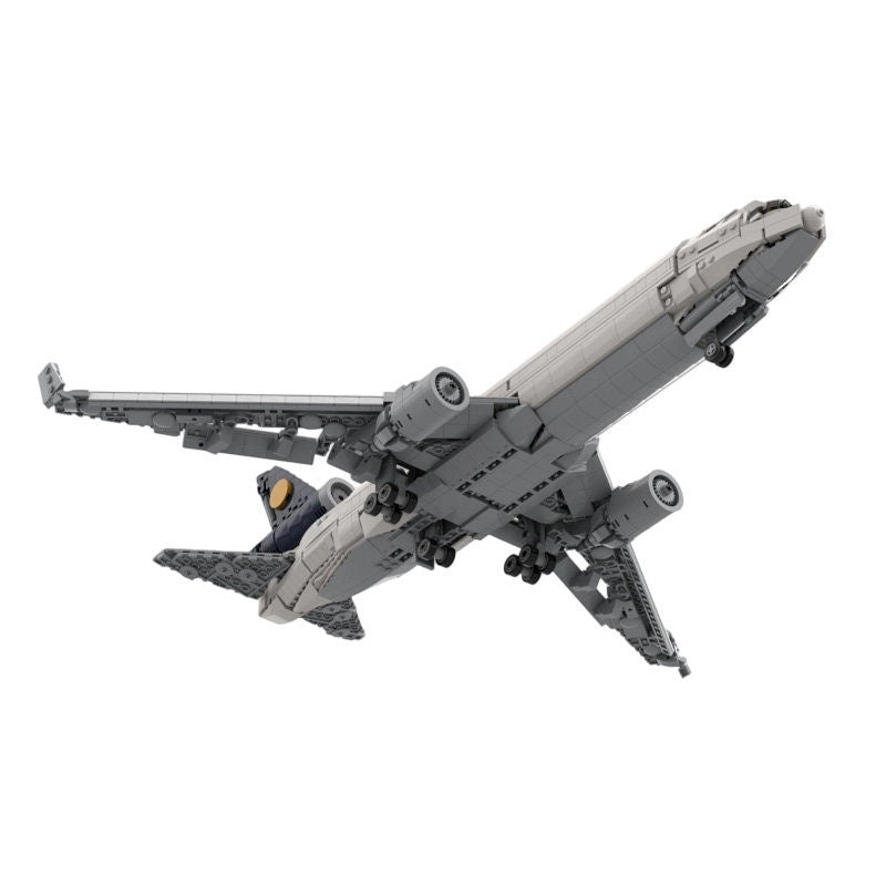 MD-11 Cargo Freighter MOC Building Kit | Trijet Aircraft Model - 4