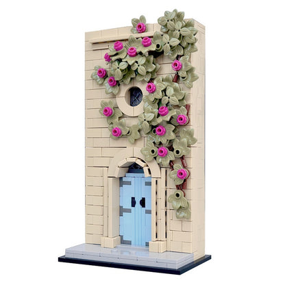 Mdina Blue Door Malta Building Kit | Compatible MOC - 4