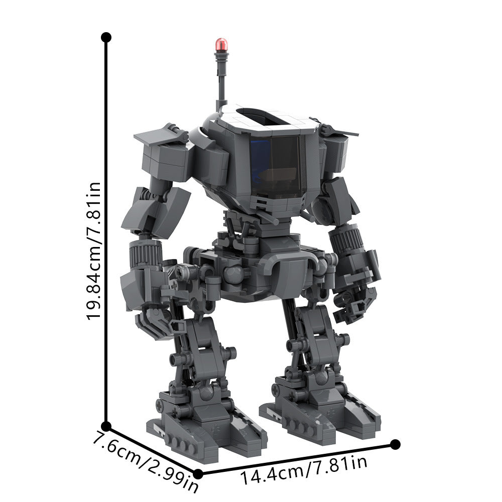 Mech 251224 Building Kit | LEGO-Compatible MOC - 4