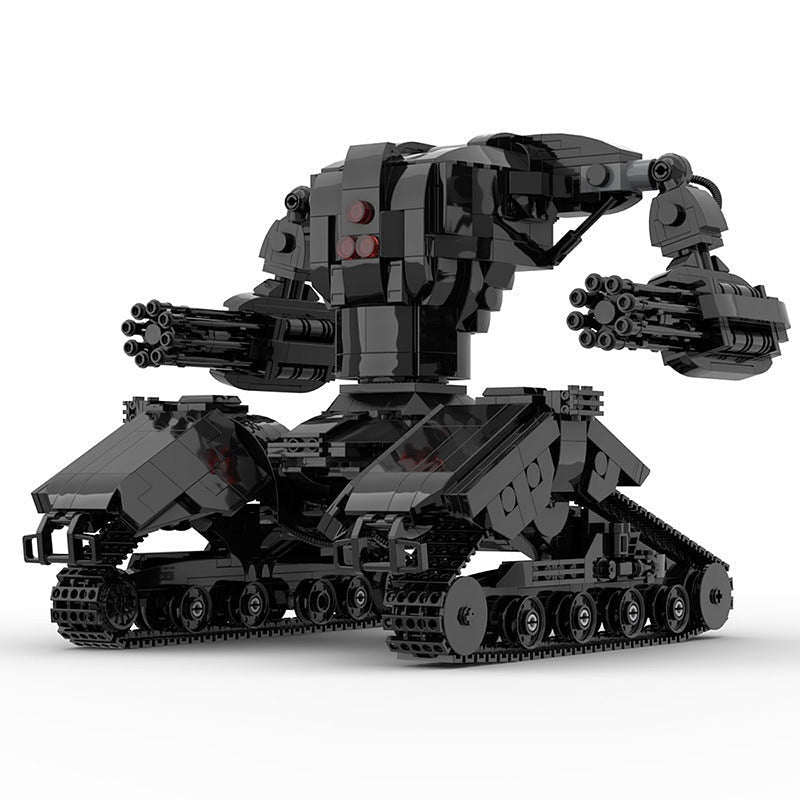 Mech Tank Hunter Killer X1 MOC Building Kit | Armored Robot Model - 2
