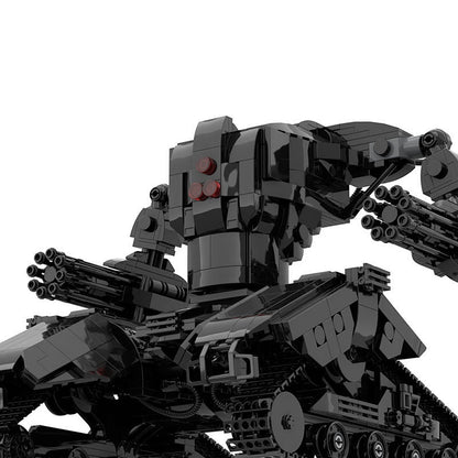 Mech Tank Hunter Killer X1 MOC Building Kit | Armored Robot Model - 4