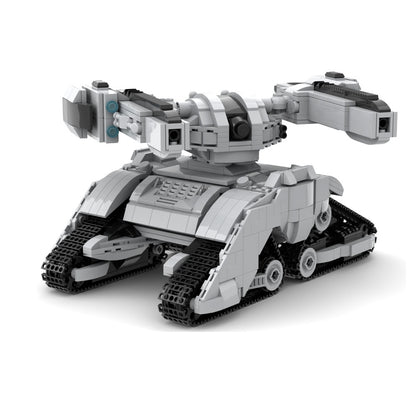mech tank hunter killer x2 building set | moc-58638 - 1