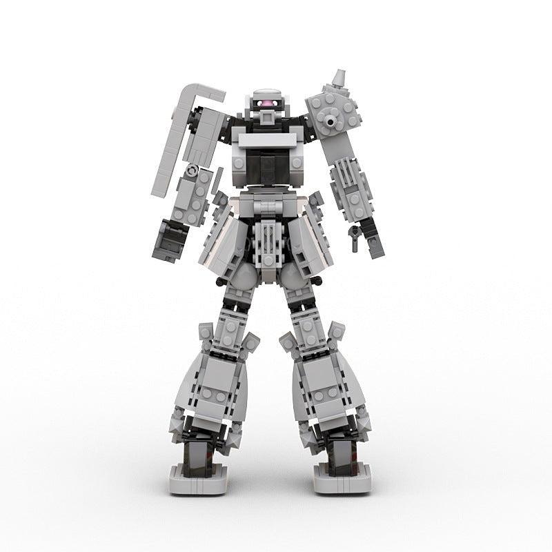 Mech Warrior MOC Building Kit | Futuristic Mecha Robot Figure Model - 1