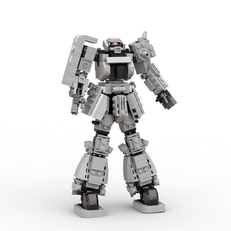 Mech Warrior MOC Building Kit | Futuristic Mecha Robot Figure Model - 2