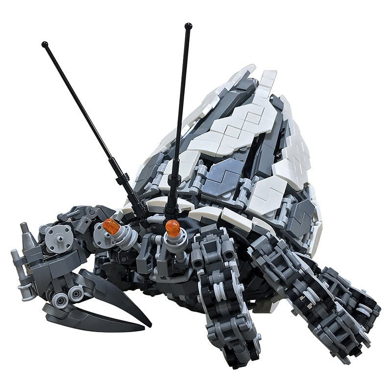 Mecha Hermit Crab MOC Animal Model Building Kit | Mechanical Creature - 1