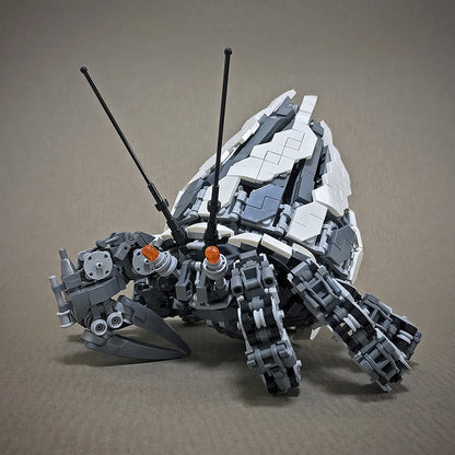 Mecha Hermit Crab MOC Animal Model Building Kit | Mechanical Creature - 2