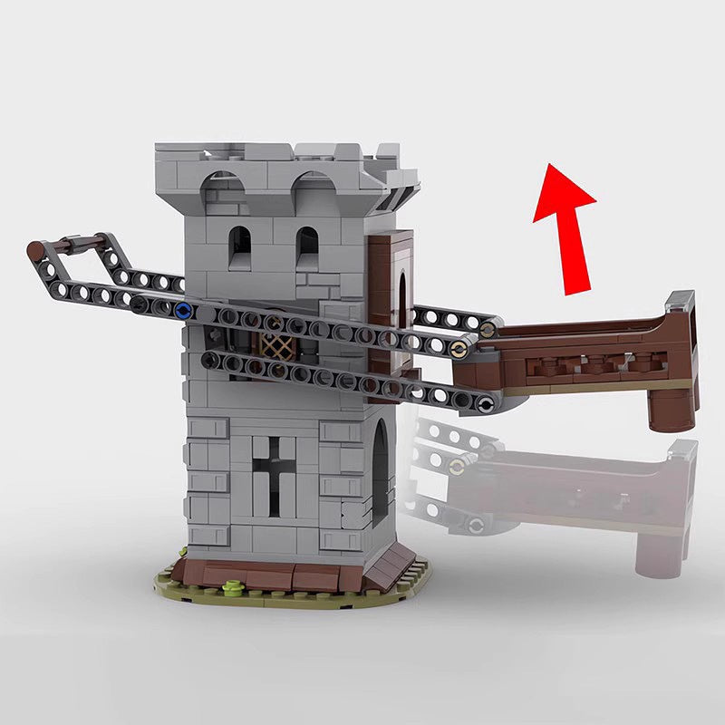 Mechanical Dice Roller Building Kit | LEGO-Compatible MOC - 3