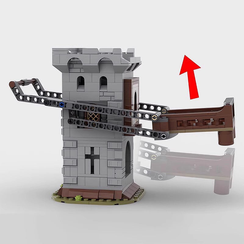 Mechanical Dice Roller MOC Building Kit - 3