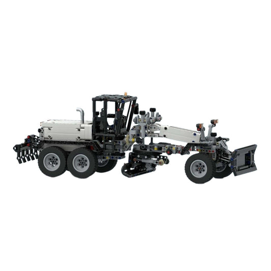 Mechanical Grader Building Kit | LEGO-Compatible MOC - 1