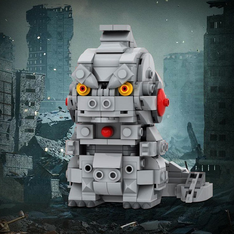 Mechanical Kaiju Cube Character MOC Building Kit - 2