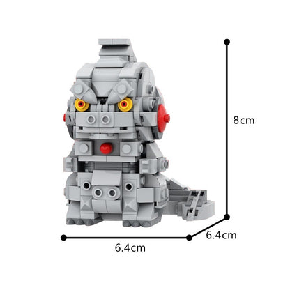 Mechanical Kaiju Cube Character MOC Building Kit - 3