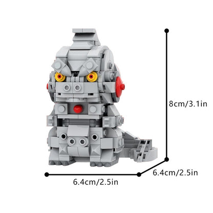 Mechanical Kaiju Cube Character MOC Building Kit - 4