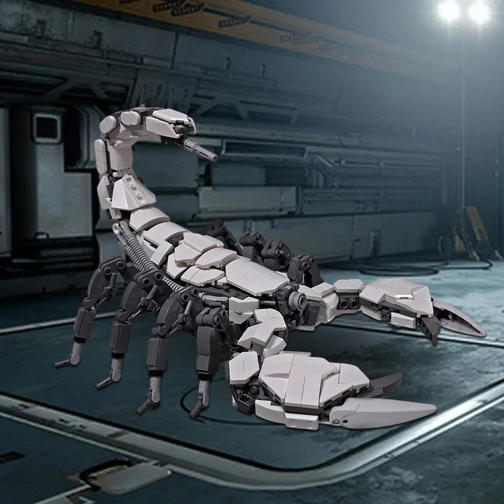 mechanical scorpion building set | lego compatible - 1