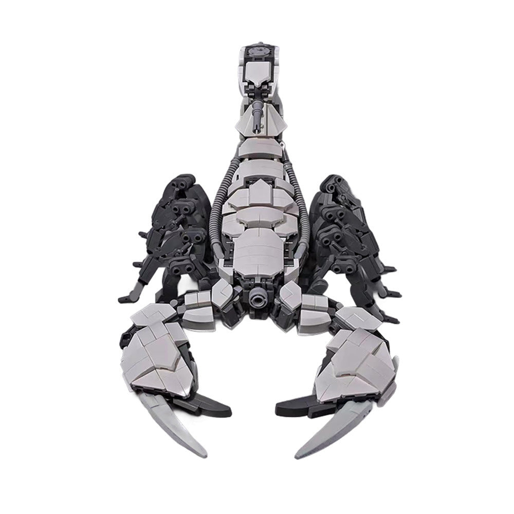 mechanical scorpion building set | lego compatible - 3