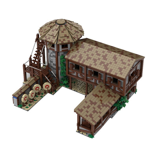 Medieval Archery Range Building Kit | LEGO-Compatible MOC - 2