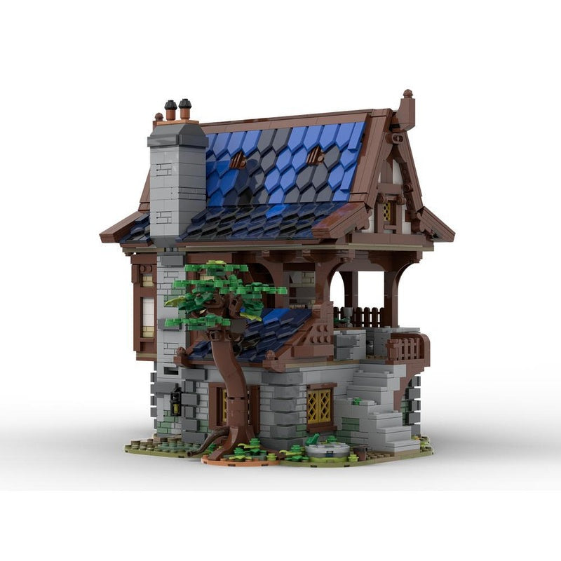 Medieval Armory MOC Building Kit | Castle Weapon Storage Architecture - 3
