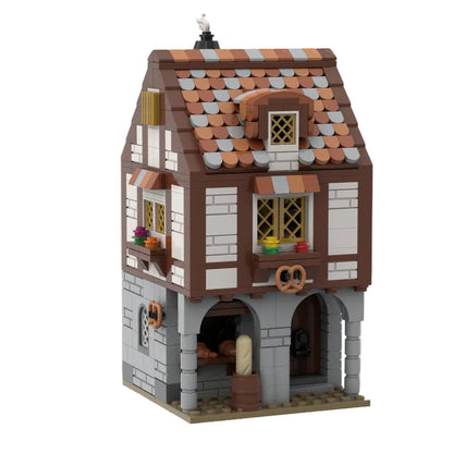 Medieval Bakery MOC Building Kit | LEGO-Compatible MOC - 1