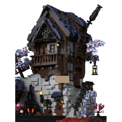 Medieval Blacksmith Forge MOC Building Kit | Historic Workshop Model - 3