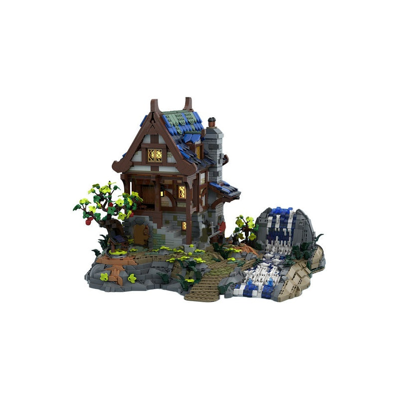 Medieval Blacksmith MOC Building Kit | Historic Forge Workshop - 2