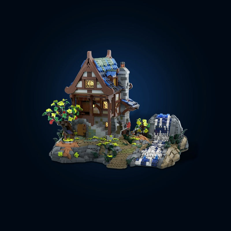 Medieval Blacksmith MOC Building Kit | Historic Forge Workshop - 3