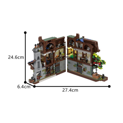 Medieval Blacksmith Nook Building Kit | LEGO-Compatible MOC - 4